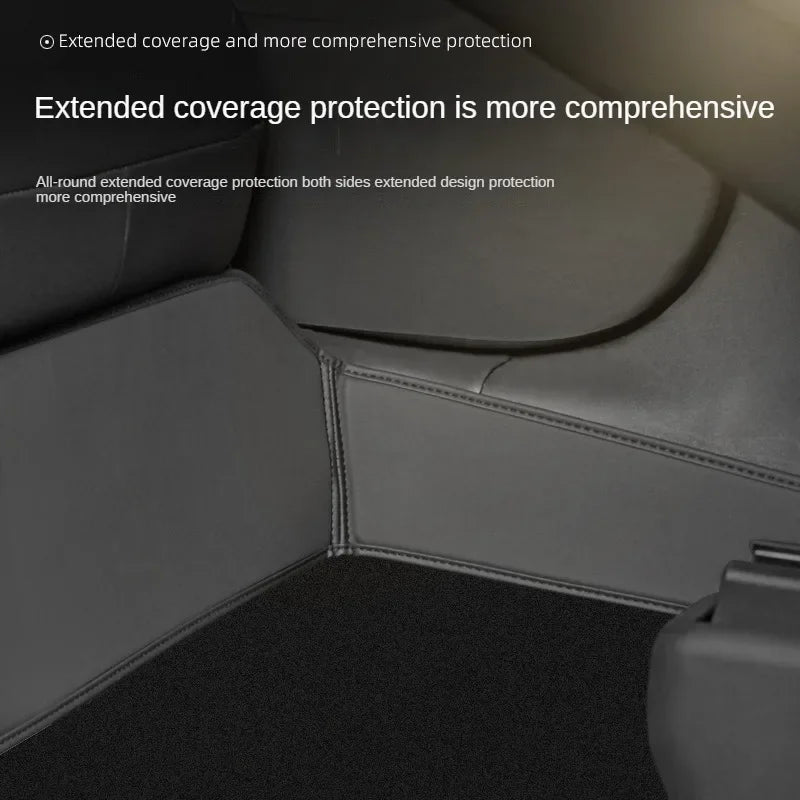 Rücksitz untere Schutzmatte/ Anti-Kick Matte - Tesla Model Y (BJ 2020-heute)