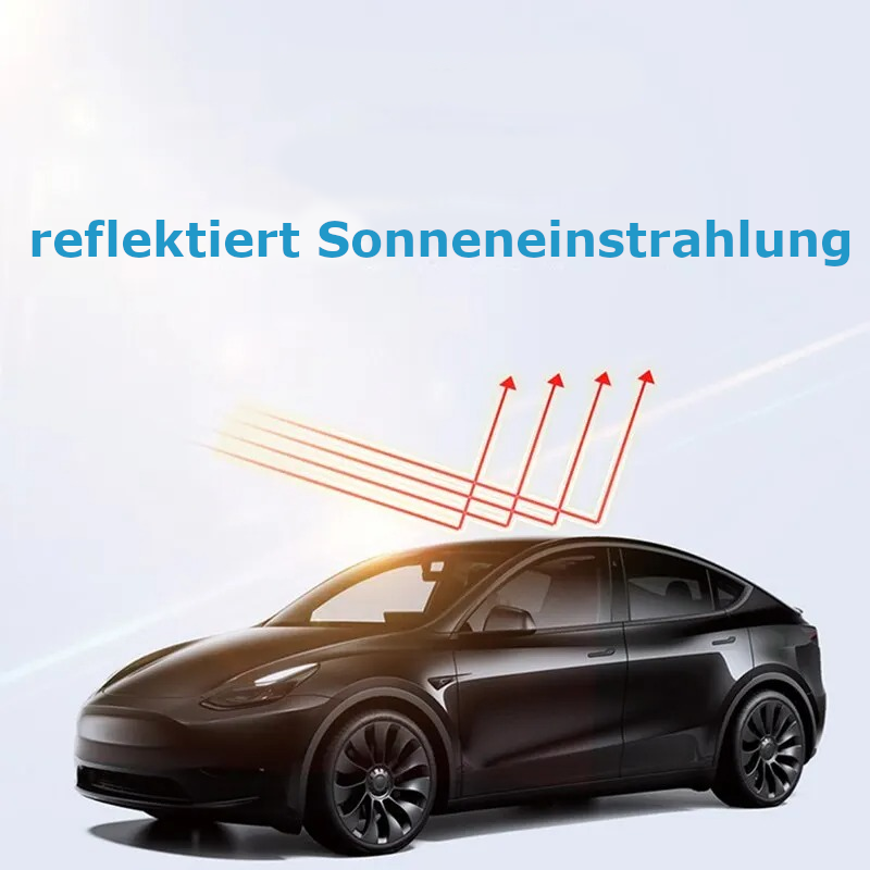 Sonnenschutz / UV-Schutz für Panorama- / Glasdach 2-Teilig - Tesla Model Y (BJ 2020-heute)