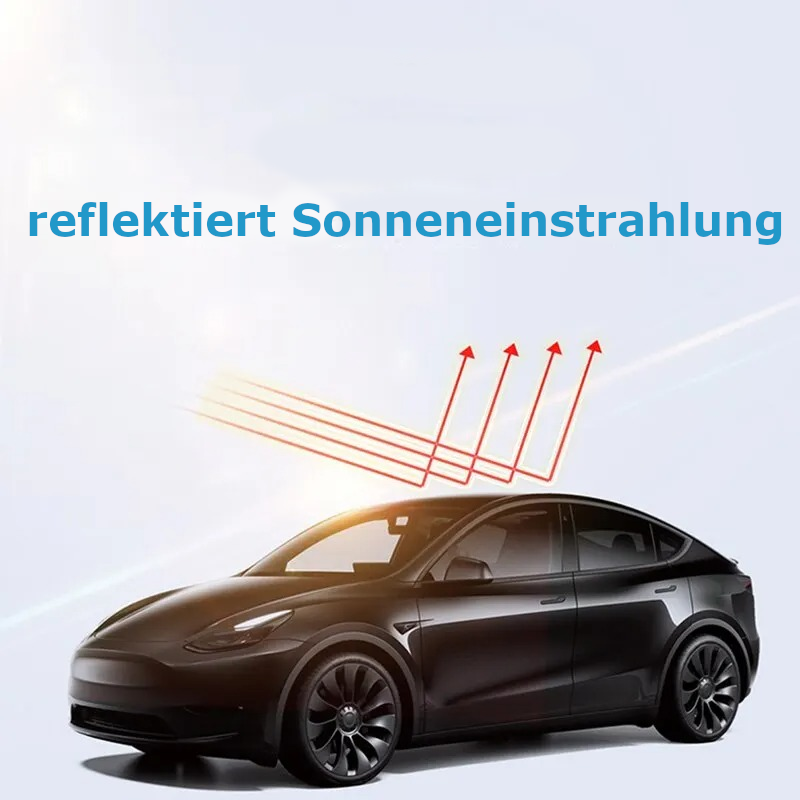 Sonnenschutz / UV-Schutz für Panorama- / Glasdach 3-Teilig - Tesla Model Y (BJ 2020-heute)